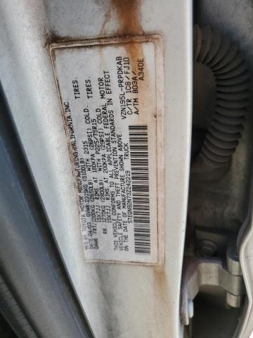 5TEGN92N73Z242219 - 2003 TOYOTA TACOMA DOUBLE CAB PRERUNNER SILVER photo 12