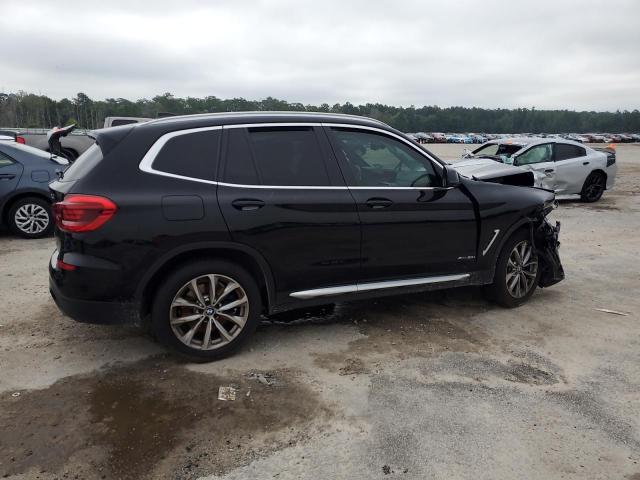 5UXTR9C50JLD64497 - 2018 BMW X3 XDRIVE30I შავი ფოტო 3