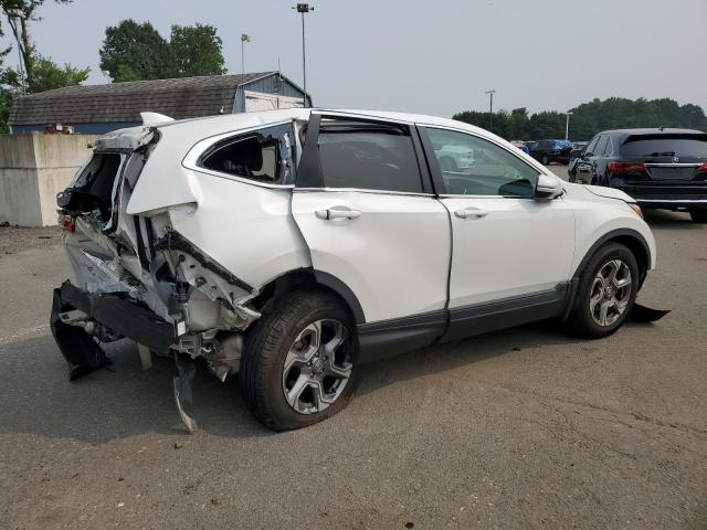 2HKRW2H50KH670106 - 2019 HONDA CR-V EX WHITE photo 3