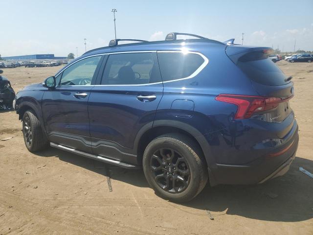 5NMS6DAJ8NH444465 - 2022 HYUNDAI SANTA FE SEL 蓝色 照片 2