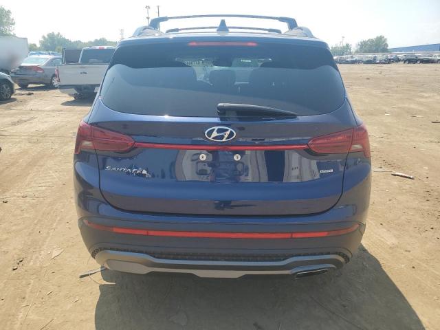 5NMS6DAJ8NH444465 - 2022 HYUNDAI SANTA FE SEL 蓝色 照片 6