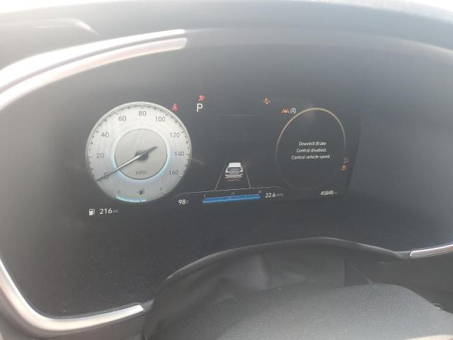 5NMS6DAJ8NH444465 - 2022 HYUNDAI SANTA FE SEL 蓝色 照片 9