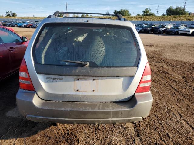 JF1SG65644H711489 - 2004 SUBARU FORESTER 2.5XS Արծաթագույն լուսանկար 6