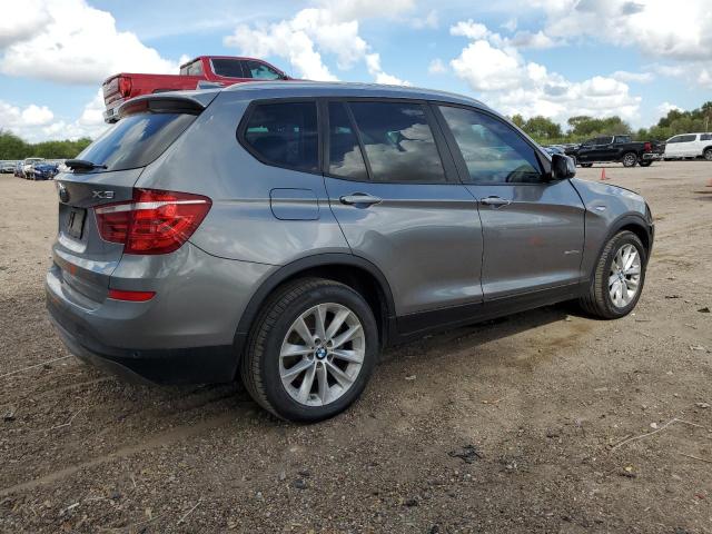 5UXWZ7C3XH0V91303 - 2017 BMW X3 SDRIVE28I GRAY photo 3