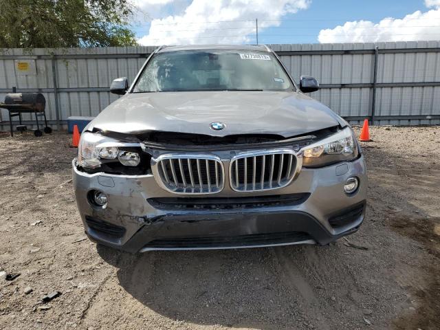 5UXWZ7C3XH0V91303 - 2017 BMW X3 SDRIVE28I GRAY photo 5