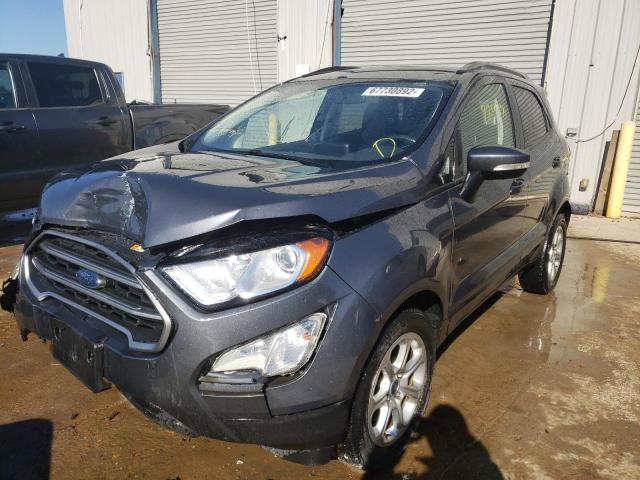 MAJ3S2GE9KC282862 - 2019 FORD ECOSPORT SE GRAY photo 2