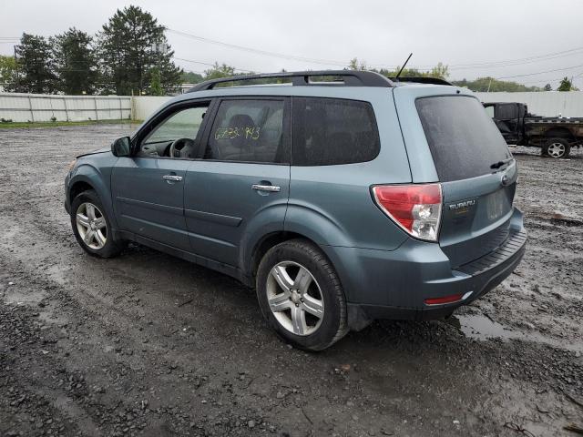 JF2SH64669H762784 - 2009 SUBARU FORESTER 2.5X LIMITED BLUE photo 2