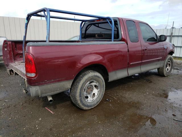 1FTRX17293NB16160 - 2003 FORD F-150 BURGUNDY photo 3