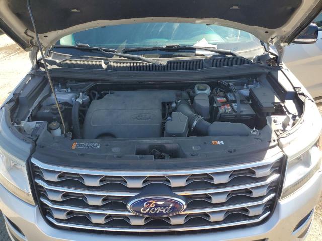 1FM5K8D87GGD11761 - 2016 FORD EXPLORER XLT SILVER photo 12