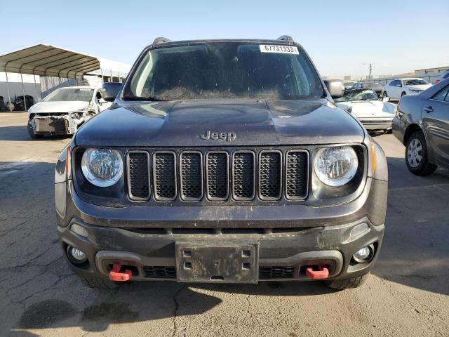 ZACNJBC14KPK46465 - 2019 JEEP RENEGADE TRAILHAWK CHARCOAL photo 5