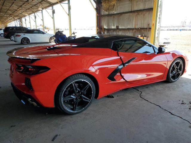 1G1YA3D4XN5110281 - 2022 CHEVROLET CORVETTE STINGRAY 1LT RED photo 3