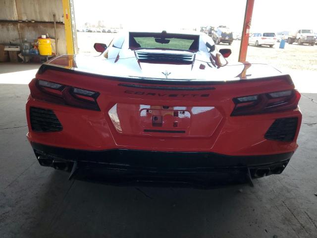 1G1YA3D4XN5110281 - 2022 CHEVROLET CORVETTE STINGRAY 1LT RED photo 6