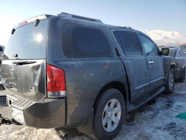 5N1AA08B76N725688 - 2006 NISSAN ARMADA SE GRAY photo 3