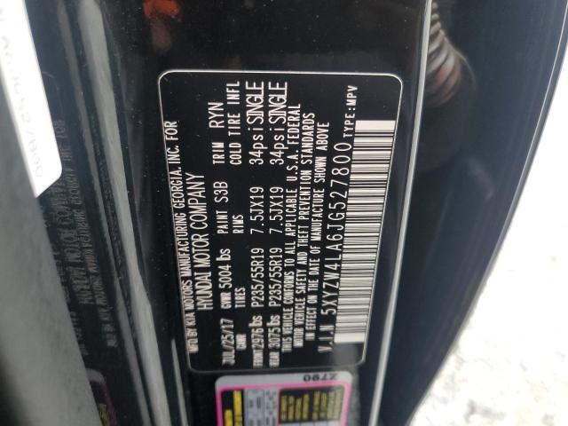 5XYZW4LA6JG527800 - 2018 HYUNDAI SANTA FE S 黑色 照片 13