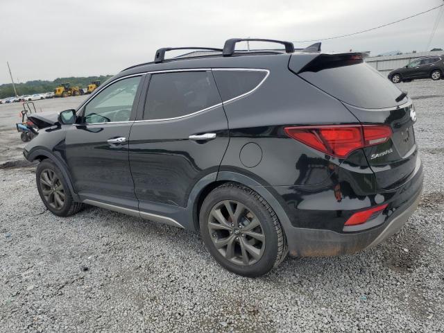5XYZW4LA6JG527800 - 2018 HYUNDAI SANTA FE S 黑色 照片 2