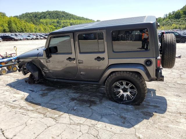 1C4BJWDG9EL214300 - 2014 JEEP WRANGLER U SPORT GRAY photo 2