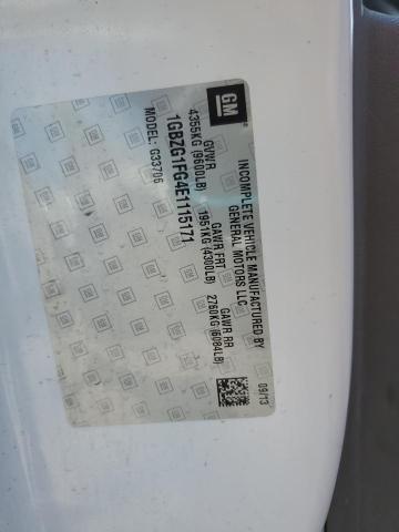 1GBZG1FG4E1115171 - 2014 CHEVROLET EXPRESS G3 LT თეთრი ფოტო 13