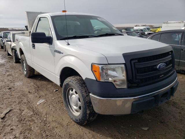 1FTMF1EM8DKF48629 - 2013 FORD F150 WHITE photo 4