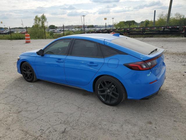 19XFL2H8XNE021380 - 2022 HONDA CIVIC SPORT BLUE photo 2