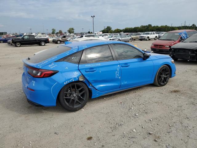 19XFL2H8XNE021380 - 2022 HONDA CIVIC SPORT BLUE photo 3