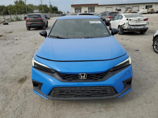 19XFL2H8XNE021380 - 2022 HONDA CIVIC SPORT BLUE photo 5