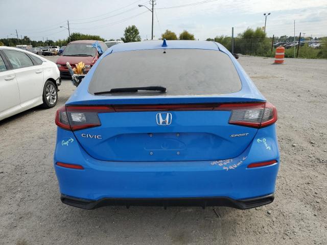 19XFL2H8XNE021380 - 2022 HONDA CIVIC SPORT BLUE photo 6