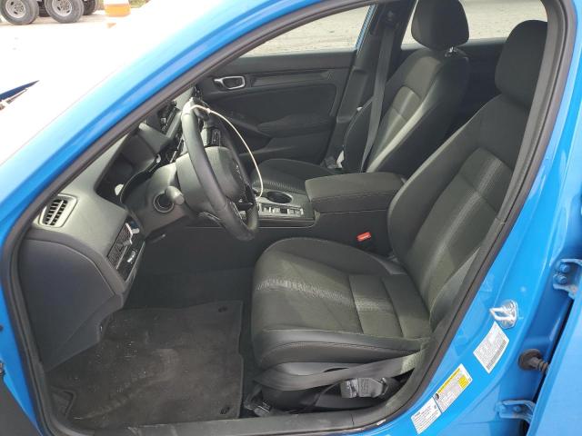 19XFL2H8XNE021380 - 2022 HONDA CIVIC SPORT BLUE photo 7