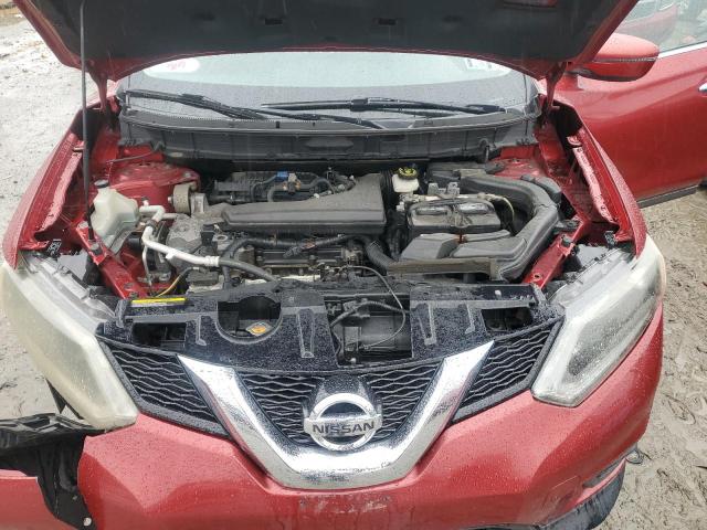 KNMAT2MV5GP655222 - 2016 NISSAN ROGUE S 红色 照片 12