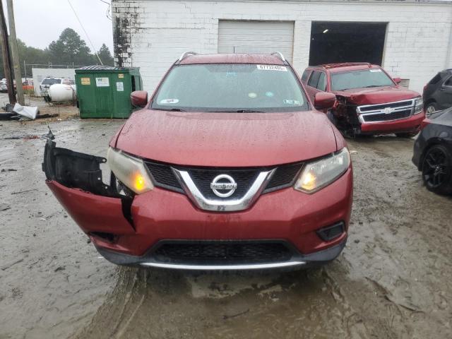 KNMAT2MV5GP655222 - 2016 NISSAN ROGUE S 红色 照片 5
