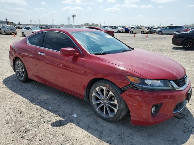 1HGCT2B82EA005903 - 2014 HONDA ACCORD EXL RED photo 4