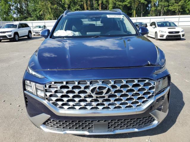 5NMS64AJ0MH339353 - 2021 HYUNDAI SANTA FE SEL BLUE photo 5