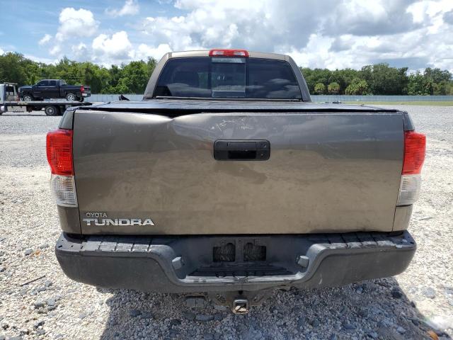 5TFRY5F15BX107228 - 2011 TOYOTA TUNDRA DOUBLE CAB SR5 BROWN photo 6