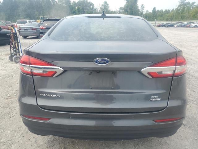 3FA6P0LU4LR123573 - 2020 FORD FUSION SE ნაცრისფერი ფოტო 6