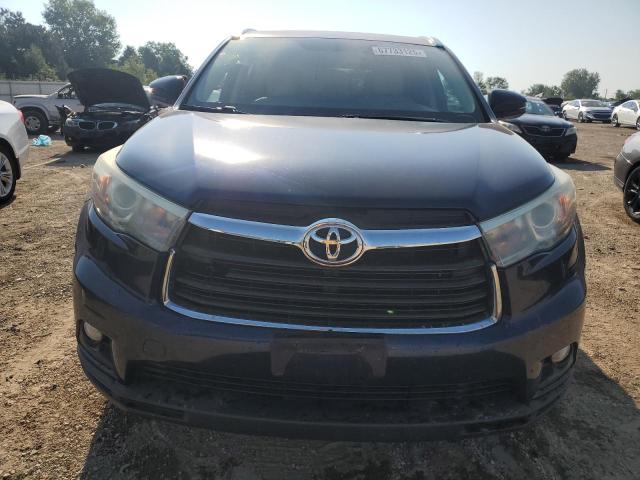 5TDJKRFH2FS139908 - 2015 TOYOTA HIGHLANDER XLE Mavi foto 5