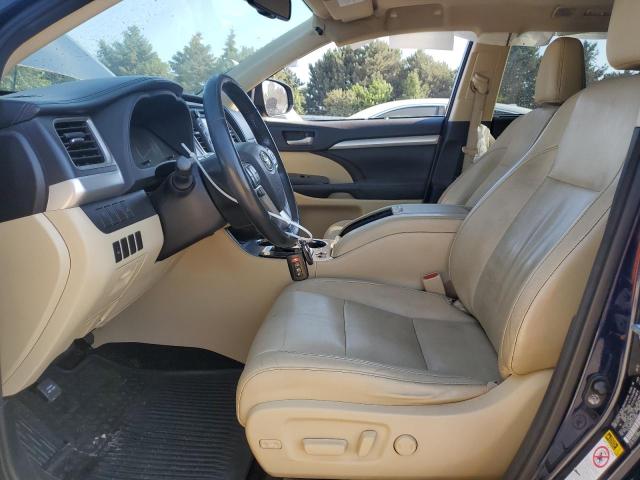 5TDJKRFH2FS139908 - 2015 TOYOTA HIGHLANDER XLE Mavi foto 7