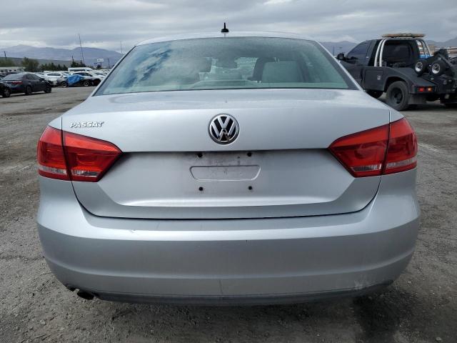 1VWAP7A38DC065598 - 2013 VOLKSWAGEN PASSAT S SILVER photo 6