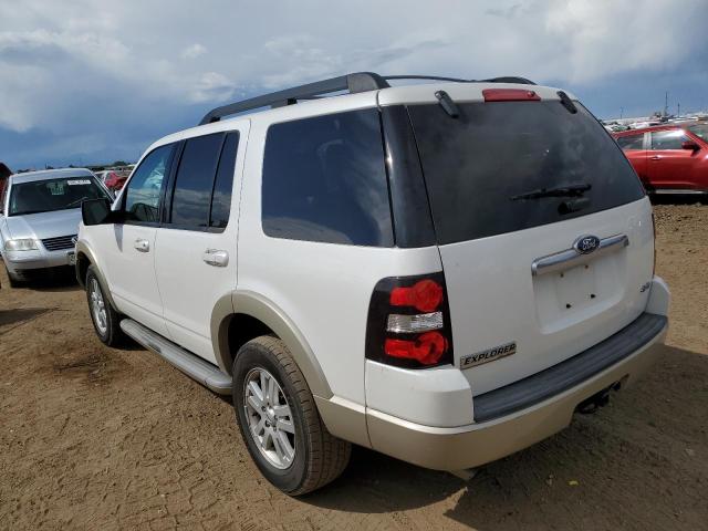 1FMEU7EE7AUA58054 - 2010 FORD EXPLORER EDDIE BAUER WHITE photo 2