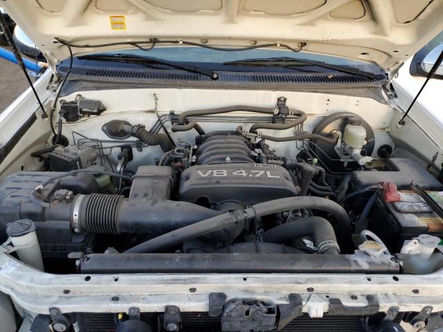 5TBRT34175S471126 - 2005 TOYOTA TUNDRA ACCESS CAB SR5 WHITE photo 11