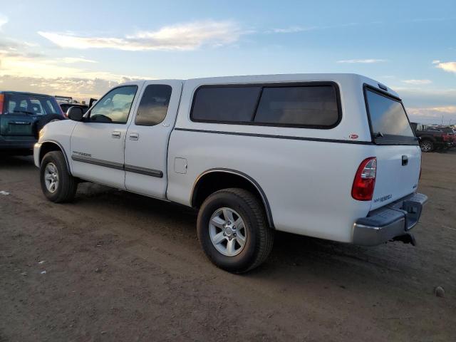 5TBRT34175S471126 - 2005 TOYOTA TUNDRA ACCESS CAB SR5 WHITE photo 2