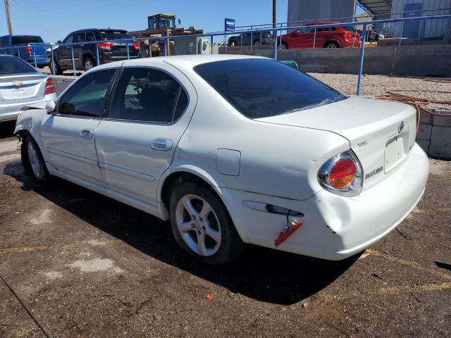 JN1DA31D62T410629 - 2002 NISSAN MAXIMA GLE WHITE photo 2