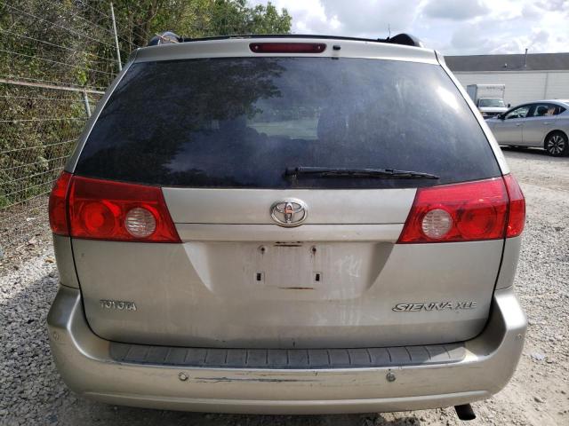 5TDZK22C97S047426 - 2007 TOYOTA SIENNA XLE GRAY photo 6