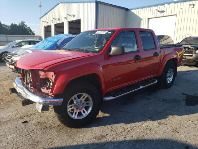 1GTDS136058170367 - 2005 GMC CANYON RED photo 1