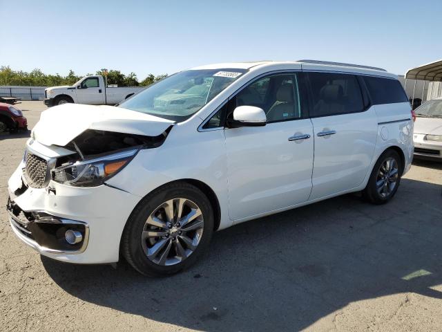 KNDME5C11G6118599 - 2016 KIA SEDONA SXL WHITE photo 1