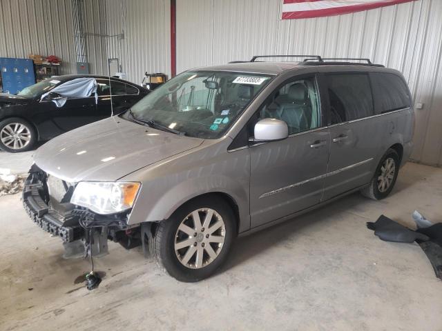 2C4RC1BG2DR720412 - 2013 CHRYSLER TOWN & COU TOURING SILVER photo 1
