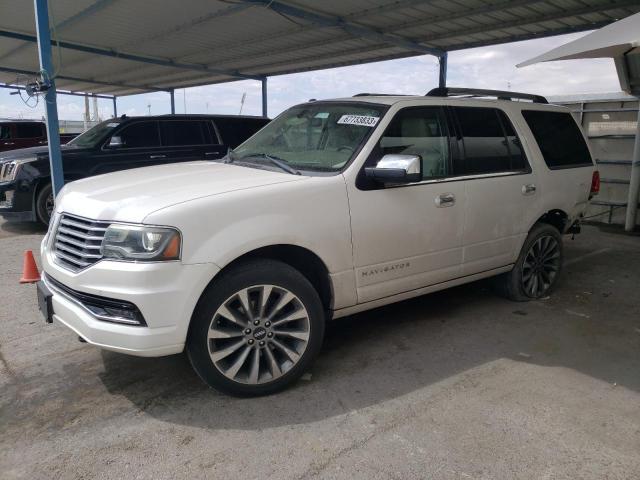 5LMJJ2HT7FEJ13167 - 2015 LINCOLN NAVIGATOR 白色 照片 1