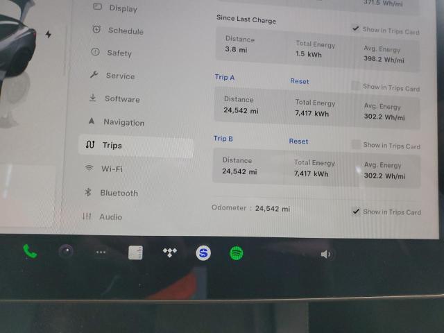 5YJ3E1EC8PF689644 - 2023 TESLA MODEL 3 Մոխրագույն լուսանկար 9