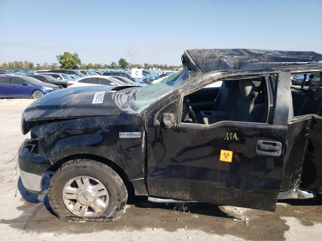 1FTPX14V88FA90917 - 2008 FORD F150 BLACK photo 9