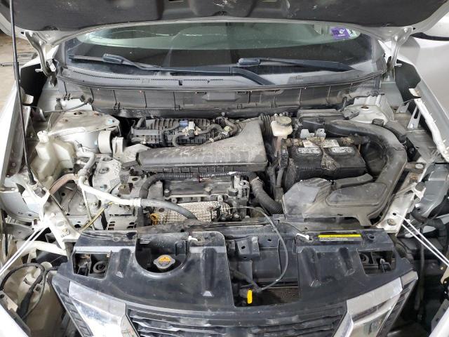 KNMAT2MV4HP509072 - 2017 NISSAN ROGUE S 银色 照片 12