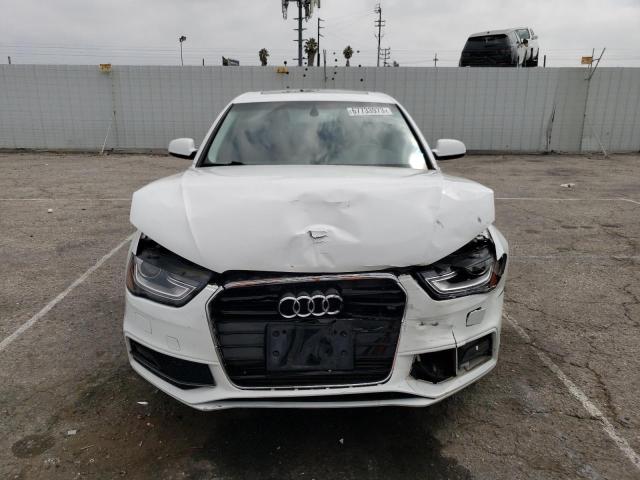 WAUBFAFLXFN001566 - 2015 AUDI A4 PREMIUM WHITE photo 5