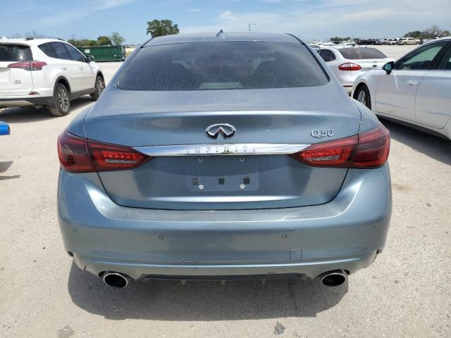 JN1EV7AP1JM364629 - 2018 INFINITI Q50 LUXE BLUE photo 6